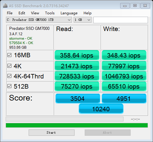 as-ssd-bench IOPS